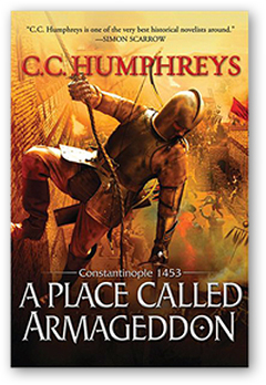 A Place Called Armagedon Cover | C.C. Humphreys | Hoffmann Angelic Design | greek | greece | troyan | Warrior