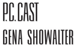 P.C. Cast Gena Showalter Lettering
