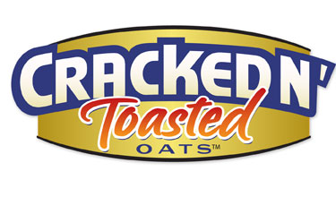 Cracked N' Toasted Oats Lettering