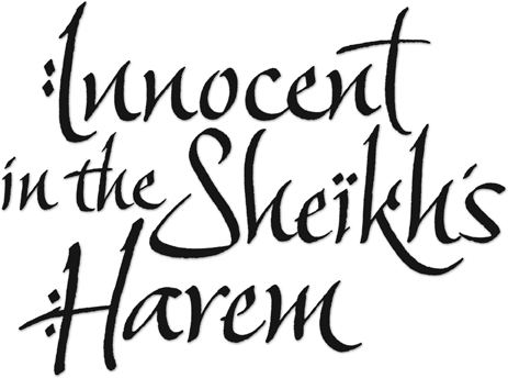 Innocent in the Sheikh"s Harem Lettering - Harlequin