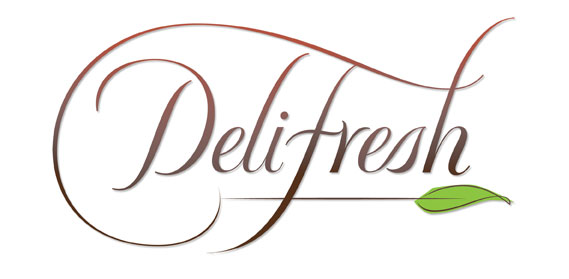 Deli Fresh Lettering | Hoffmann Angelic Design | market | leaf