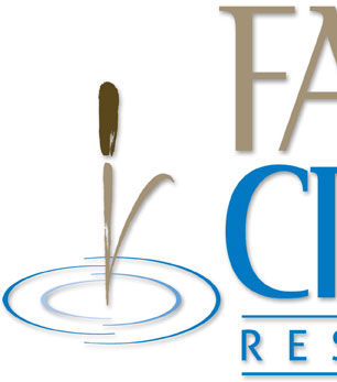 Fakse Creek Development Logo | Hoffmann Angelic Design | Cattail | Bullrush | Pond | Symbol