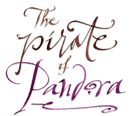 The Pirate of Pandora Lettering | Hoffmann Angelic Design | Swashbuckle | old | calligraphy | historic | script 