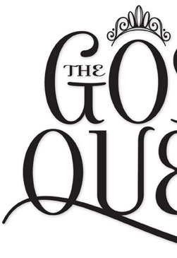 Hand Lettering Design for Book Title | Gossip Queens | Harlequin | Next | Kate Austin | Tiara | funny | kaffee klatsch