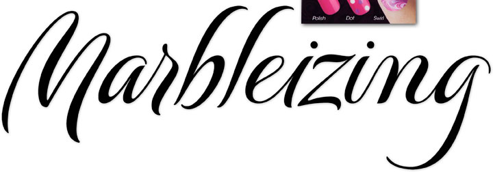 Marbleizing Lettering | Ivan Angelic | Smooth | Hoffmann Angelic Design