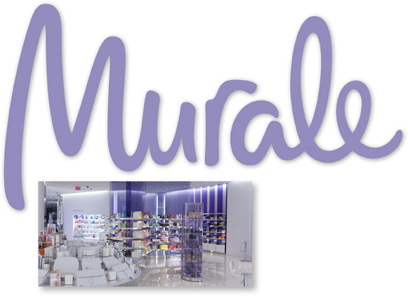 Murale | Shoppers Drug Mart | Type Design | Branding | Logo | Hand Lettering | Lavender | beauty Concept store | shoppers drug mart | Hoffmann Angelic Design | ivan 