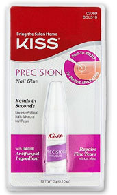 Precision Packaging Kiss | Hoffmann Angelic Design | Nail Glue | Logo | Lettering | Type Design