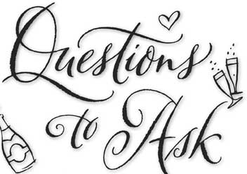 Questions to Ask Before Marrying Harlequin | chick Lit | Calligraphy | Hand Lettering Design | Ivan Angelic | Melissa Senate | Red Dress Ink | Wedding