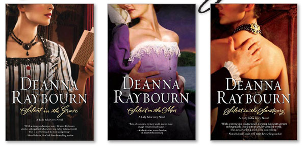 Deanna Raybourn | Harlequin Historical Romance | Book Titling | Hoffmann Angelic Design | lettering | Hoffmann Angelic Design | Silent in the Grave | Silent on the Moor | Silent in the Sanctuary | Moody | death | love | 