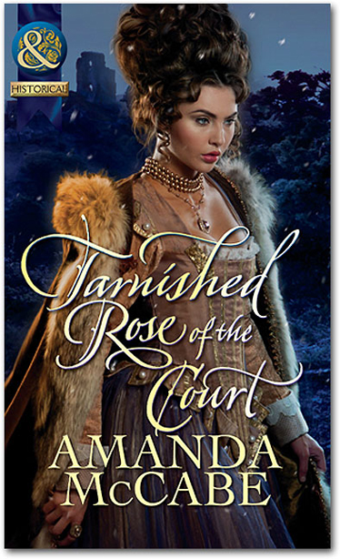 Tarnished Rose of the Court Lettering | Calligraphy Amanda McCabe | Hoffmann Angelic Design | the Raming of the Rogue | Historic | Elizabethan | Mills and Boon