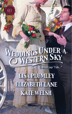 Weddings Under a Western Sky | Lisa Plumley | Elizabeth lane | Kate Welsh | Western Romance | Harlequin | Hoffmann Angelic Design